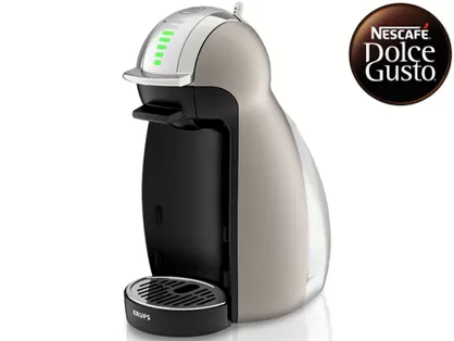 NESCAFÉ® Dolce Gusto® Automatic Coffee Machine Genio Titanium by